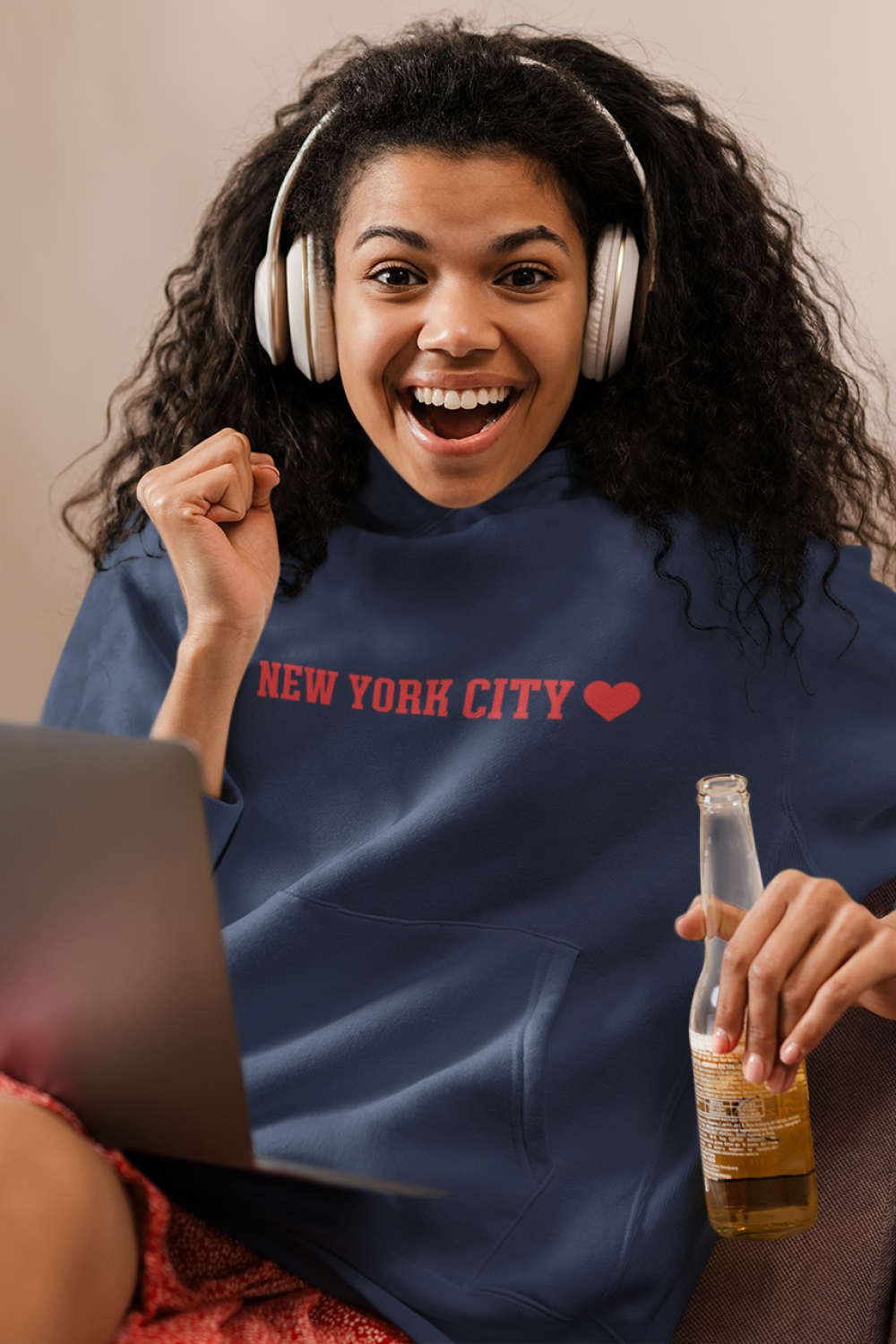 New York City - Blue Hoodie