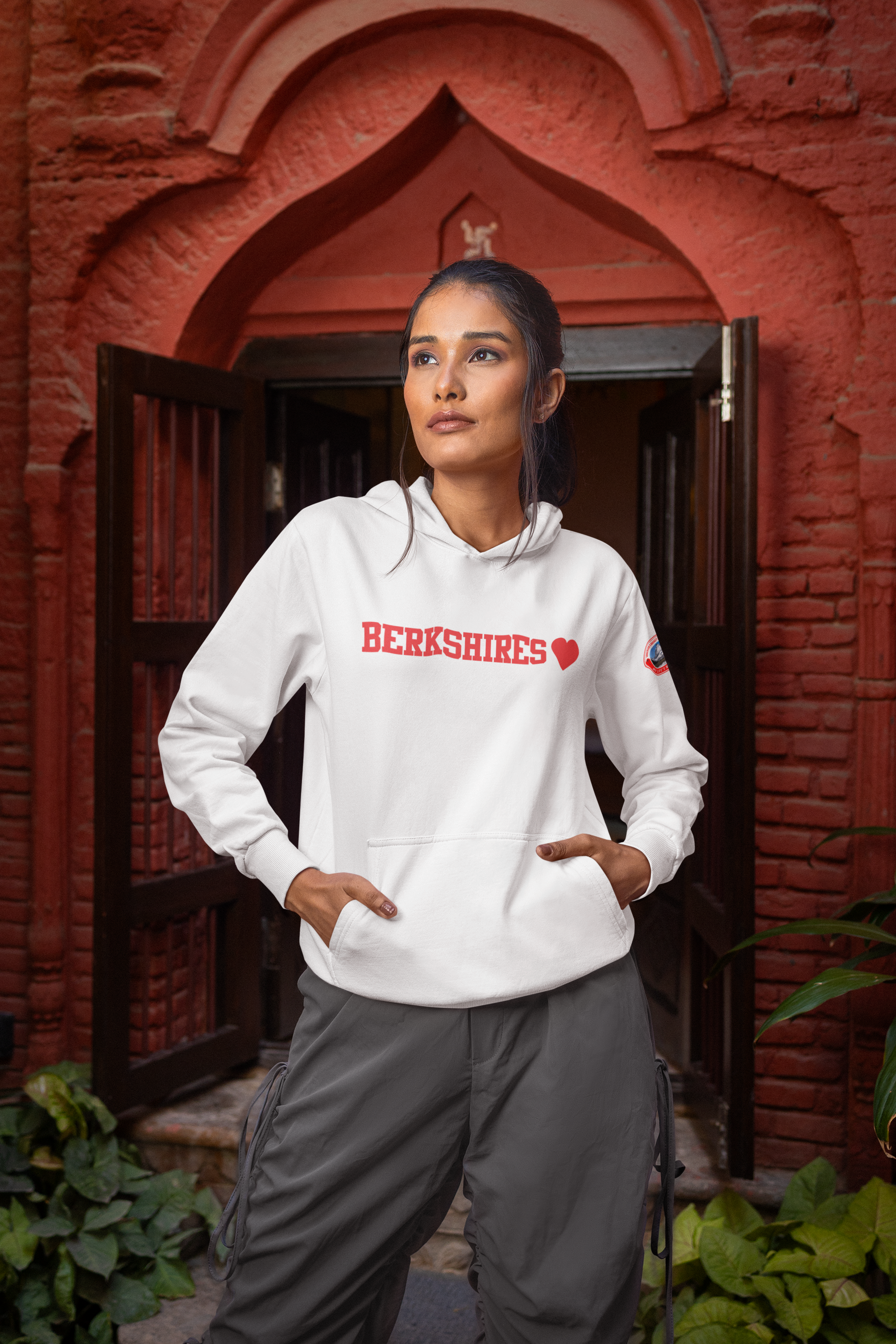 Berkshires - White Hoodie