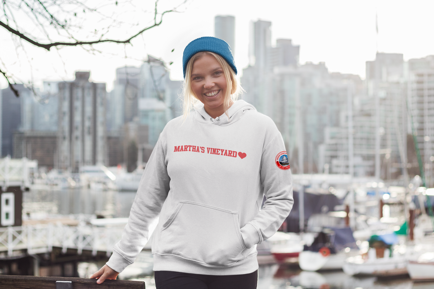 Martha's Vineyard - Blue Hoodies