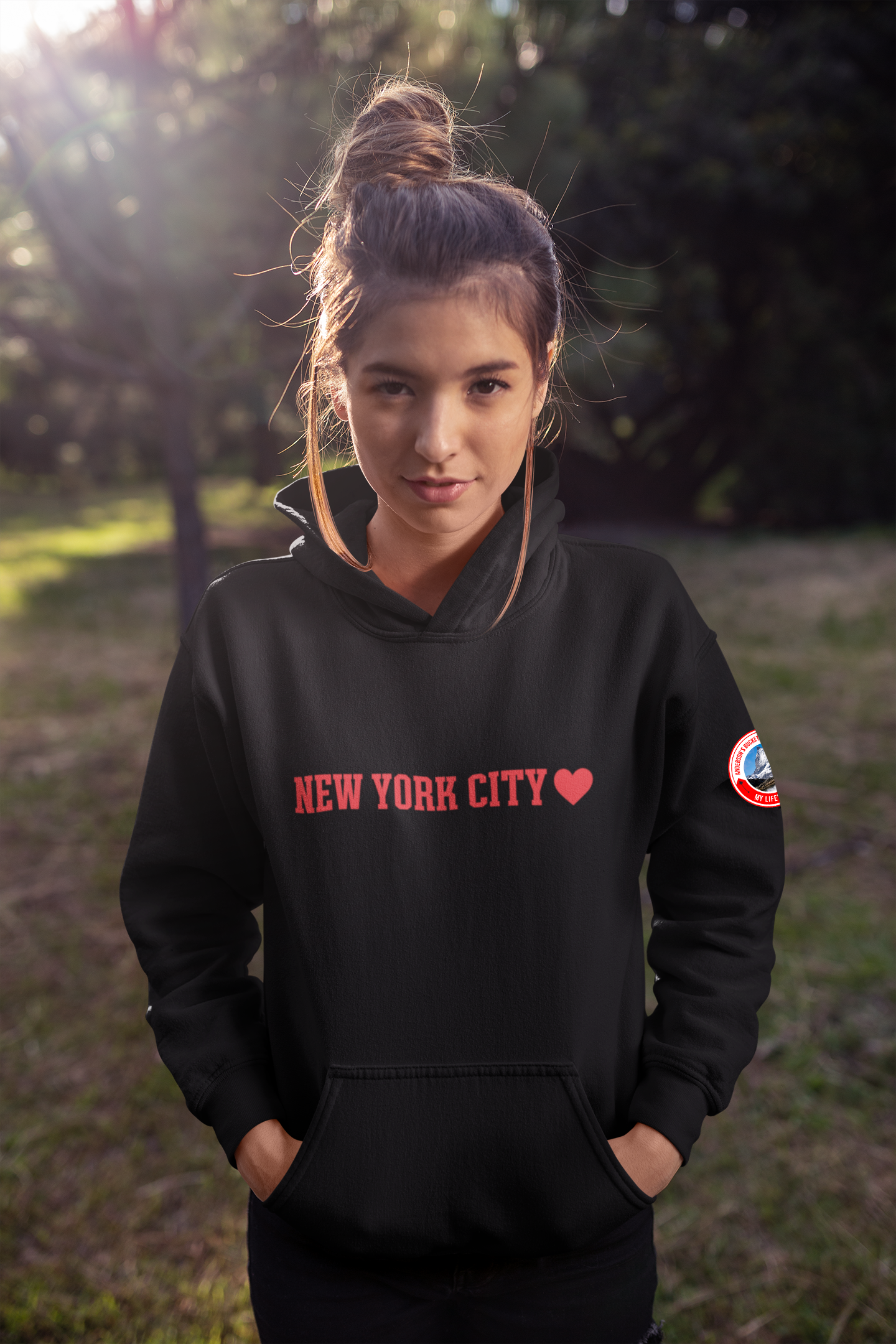 New York City - Black Hoodie