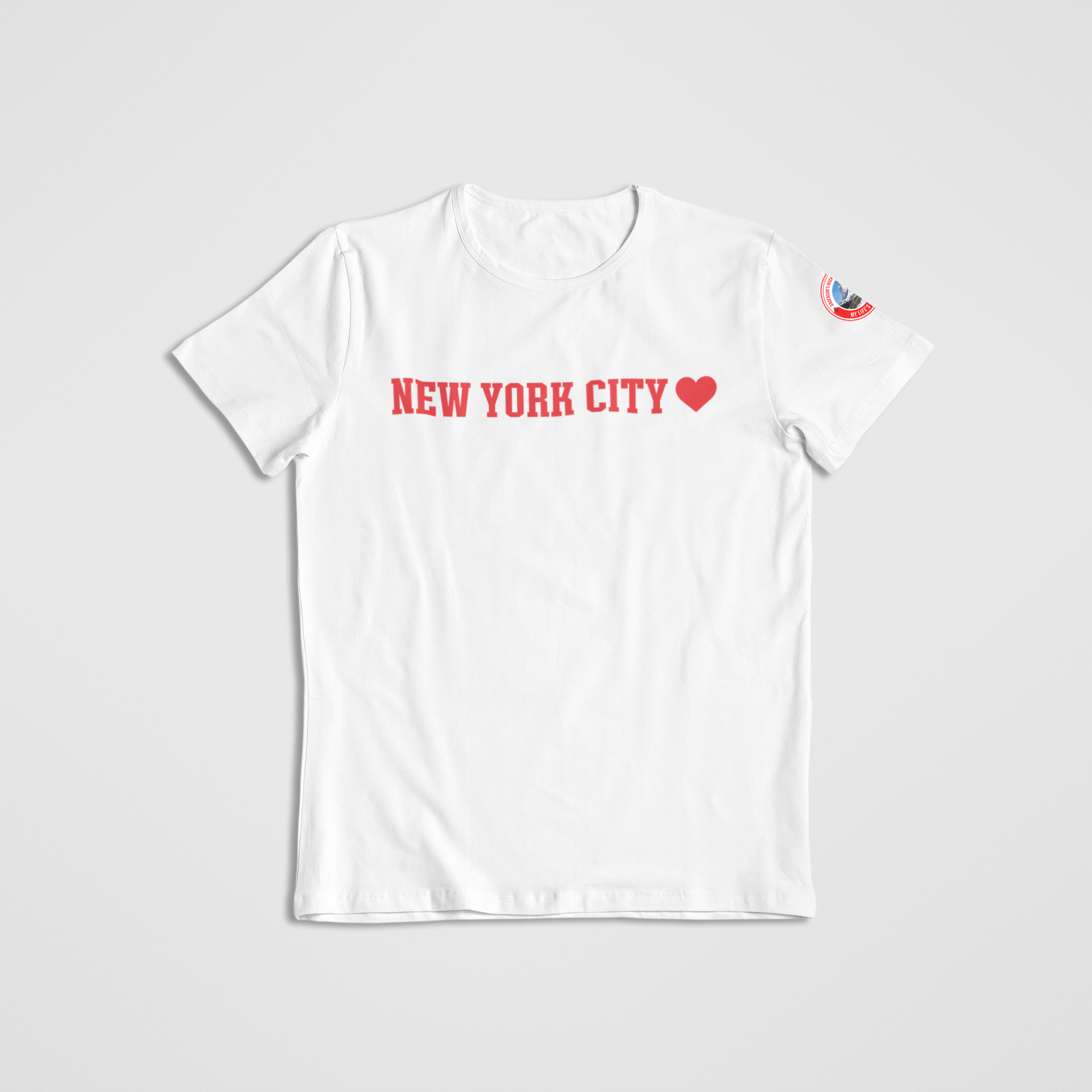 New York City White T-Shirt