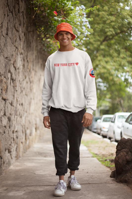 New York City - White Crewneck