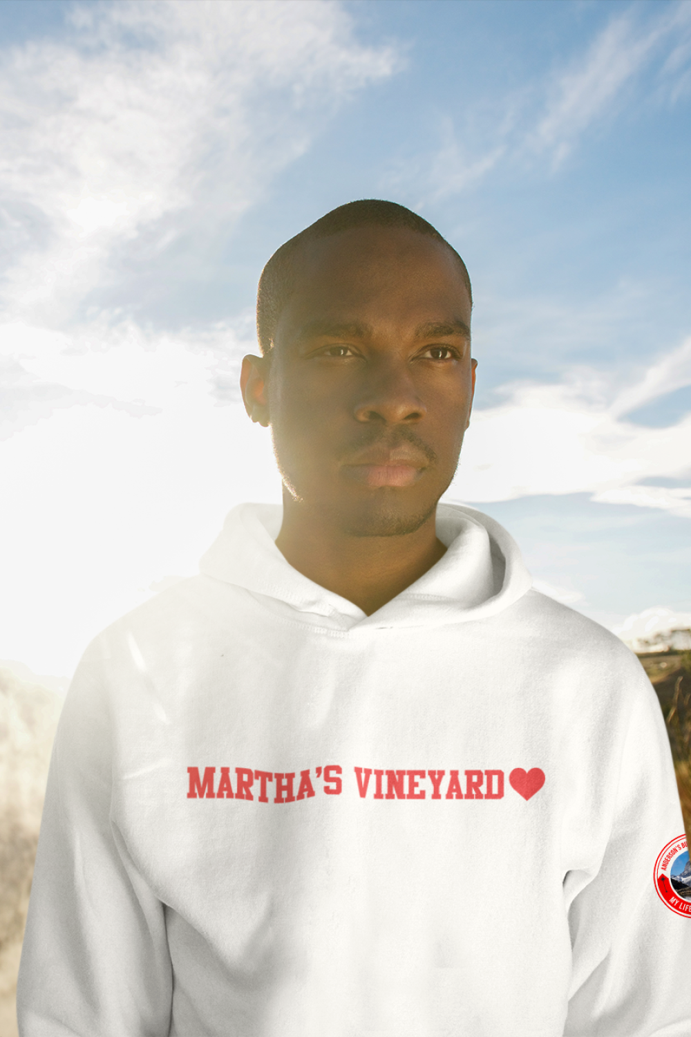 Martha's Vineyard - White Hoodies