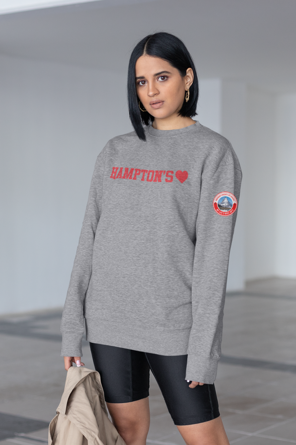 Hampton's - Blue Crewneck - Anderson Apparel Group  