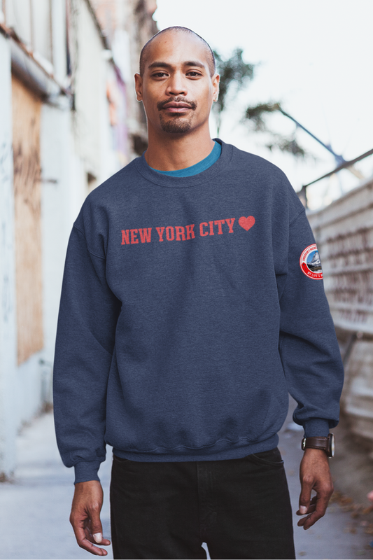 New York City -Blue Crewneck