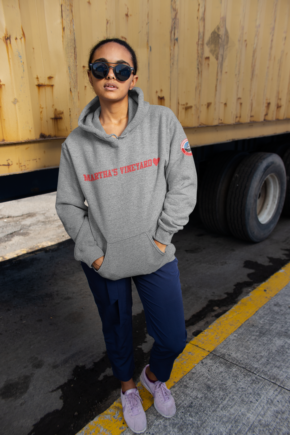 Martha's Vineyard - Gray Hoodies