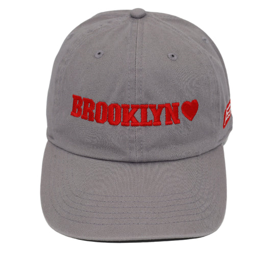 Brooklyn - Gray Baseball Caps
