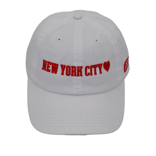 New York City - White Baseball Caps