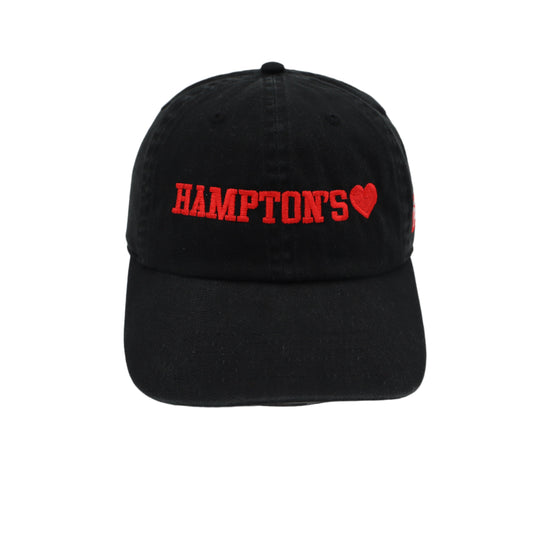 Hampton's - Black Baseball Caps