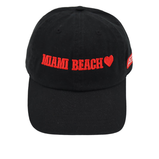 Miami Beach - Black Baseball Caps