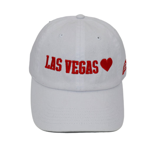 Las Vegas White Base Ball Cap