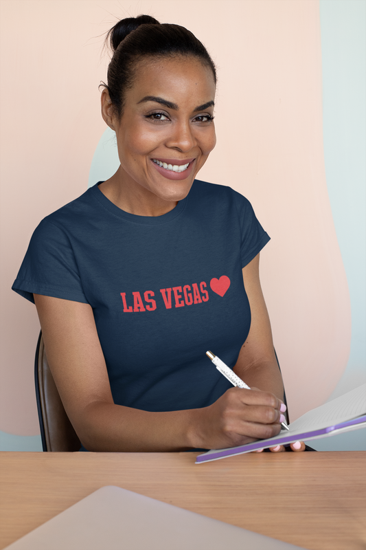 Las Vegas Navy Blue T-Shirt