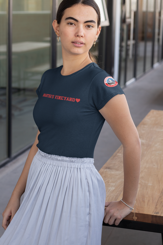 MARTHA'S VINEYARD Blue  T-Shirt