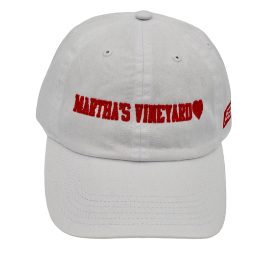 Martha's Vineyard White Baseball Caps