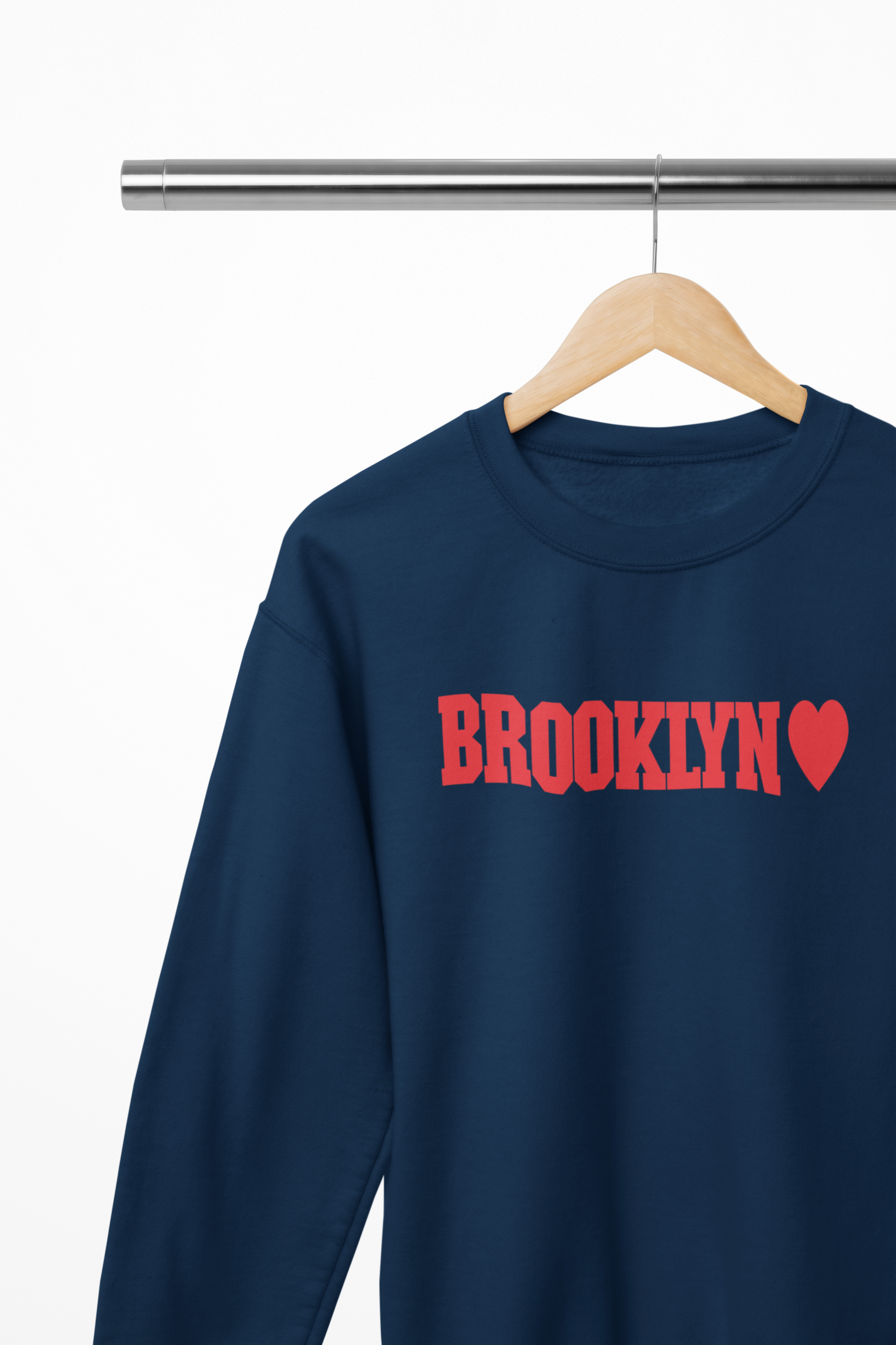 Brooklyn - Gray Crewneck