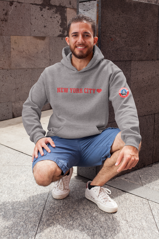 New York City - Gray Hoodie