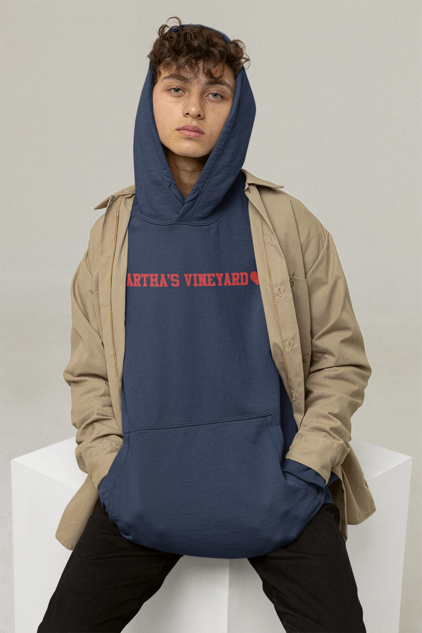 Martha's Vineyard - Blue  Hoodies